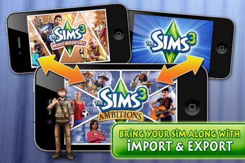 The Sims 3 Ambitions for iPhone in 2010