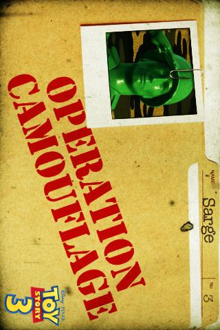 Toy Story 3: Operation Camouflage for iPhone in 2010