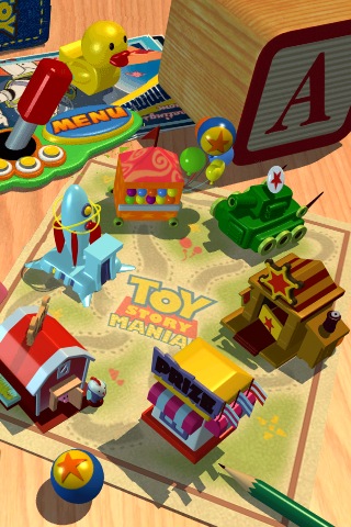 Toy Story Mania for iPhone in 2010