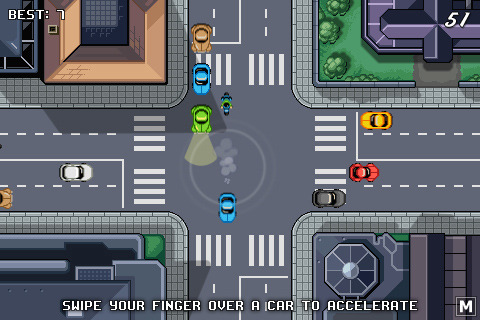 Traffic Rush for iPhone in 2010