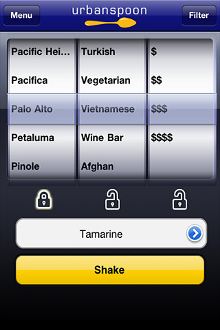 Urbanspoon for iPhone in 2010