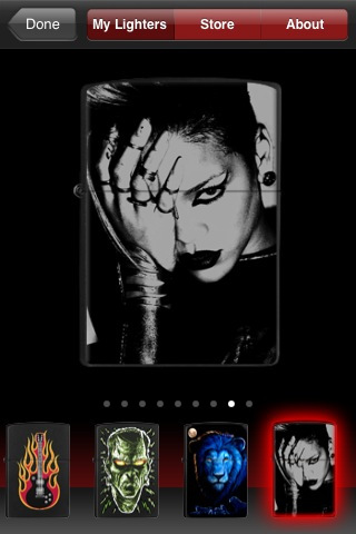 Virtual Zippo Lighter for iPhone in 2010 – My Lighters