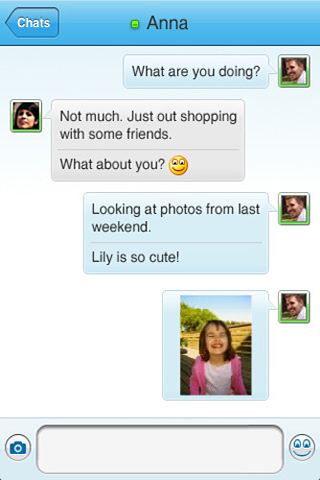 Windows Live Messenger for iPhone in 2010