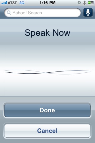 Yahoo! Search for iPhone in 2010 – Speak Now