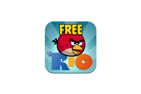 Angry Birds Rio Free for iPhone in 2011 – Logo