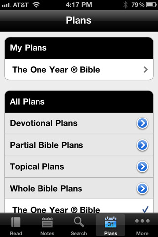 Bible for iPhone in 2011 – Plans