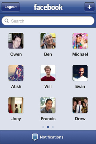 Facebook for iPhone in 2011