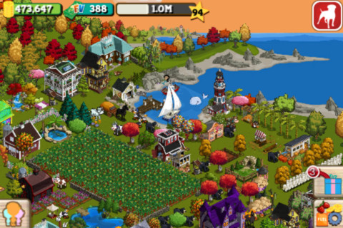 FarmVille for iPhone in 2011