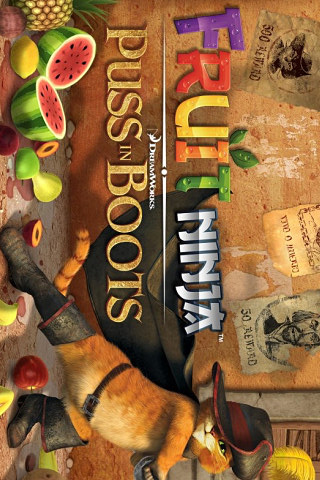 Fruit Ninja: Puss in Boots for iPhone in 2011