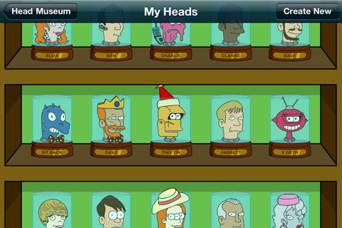 Futurama Head in a Jar for iPhone in 2011 – My Heads