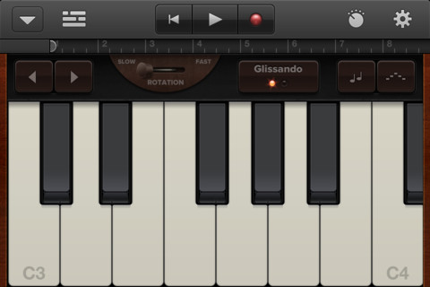 GarageBand for iPhone in 2011