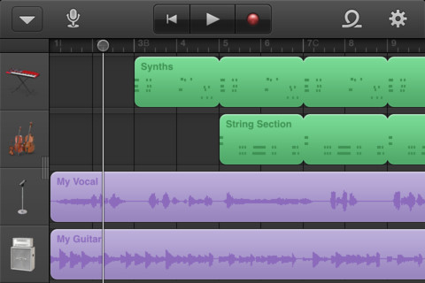 GarageBand for iPhone in 2011