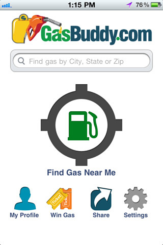 GasBuddy for iPhone in 2011