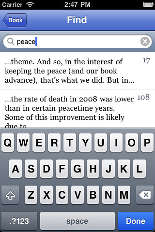 Google Books for iPhone in 2011 – Find