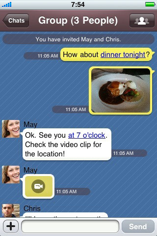 KakaoTalk for iPhone in 2011