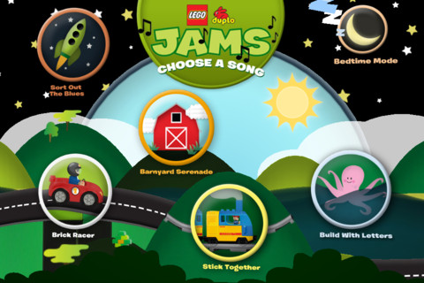 LEGO DUPLO JAMS for iPhone in 2011 – Choose a song