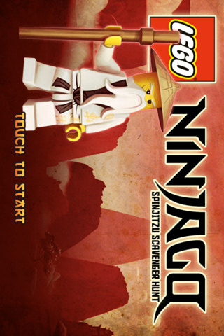LEGO Ninjago Spinjitzu Scavenger Hunt for iPhone in 2011