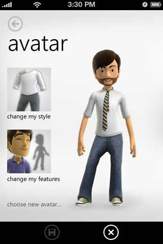 My Xbox LIVE for iPhone in 2011 – Avatar