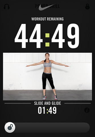 Nike Training Club for iPhone in 2011
