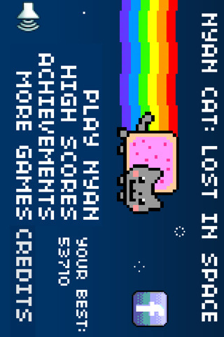 Nyan Cat: Lost In Space for iPhone in 2011
