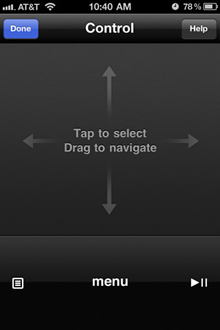 Remote for iPhone in 2011 – Control