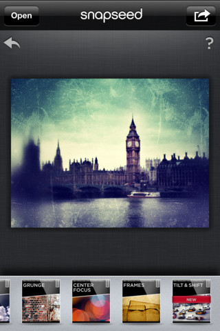 Snapseed for iPhone in 2011