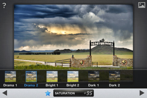 Snapseed for iPhone in 2011