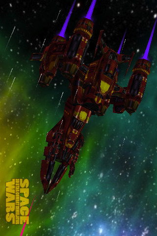 Space Wars 3D Star Combat Simulator for iPhone in 2011