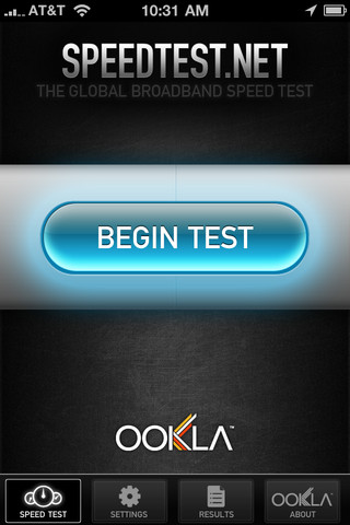 Speedtest.net for iPhone in 2011 – Speed Test