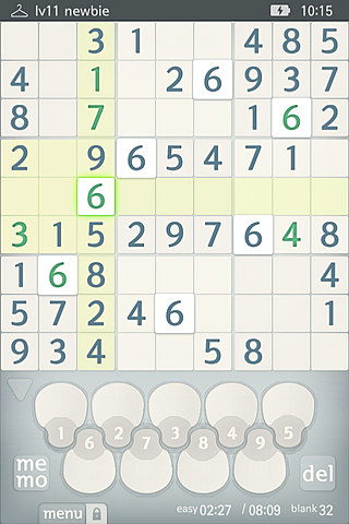 Sudoku for iPhone in 2011