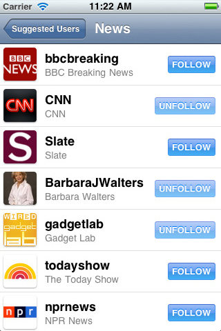 Twitter for iPhone in 2011 – News