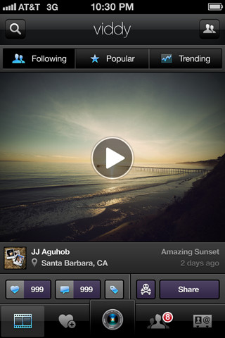 Viddy for iPhone in 2011