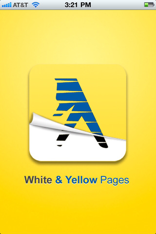 White & Yellow Pages for iPhone in 2011