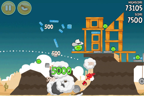 Angry Birds for iPhone in 2012