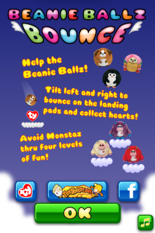 Beanie Ballz Bounce for iPhone in 2012