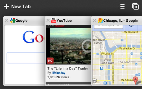 Chrome for iPhone in 2012