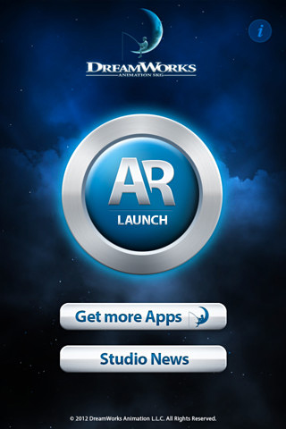 DreamWorks Animation AR for iPhone in 2012