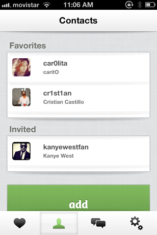 instaDM for iPhone in 2012