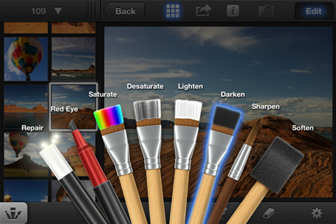 iPhoto for iPhone in 2012