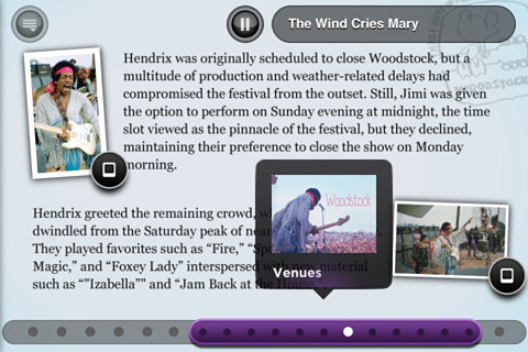 Jimi Hendrix: The Complete Experience for iPhone in 2012