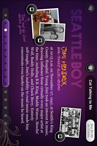 Jimi Hendrix: The Complete Experience for iPhone in 2012