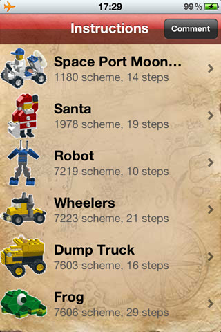 LEGO Instructions for iPhone in 2012 – Instructions
