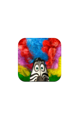 Madagascar 3 Wig Out for iPhone in 2012 – Logo