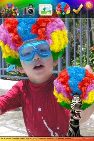 Madagascar 3 Wig Out for iPhone in 2012