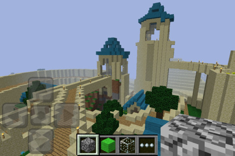 Minecraft – Pocket Edition Lite for iPhone in 2012