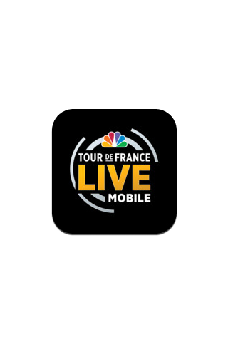 NBC Tour de France Live Mobile for iPhone in 2012 – Logo