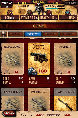Pirates of the Caribbean: Master of the Seas for iPhone in 2012