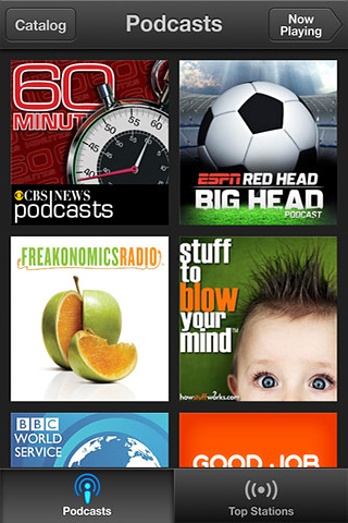 Podcasts for iPhone in 2012