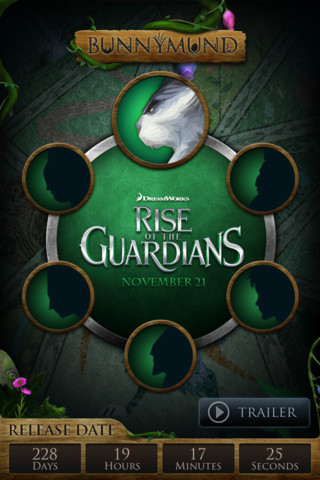Rise of the Guardians for iPhone in 2012