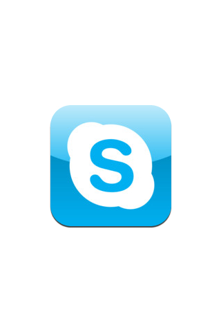 Skype for iPhone in 2012 – Logo